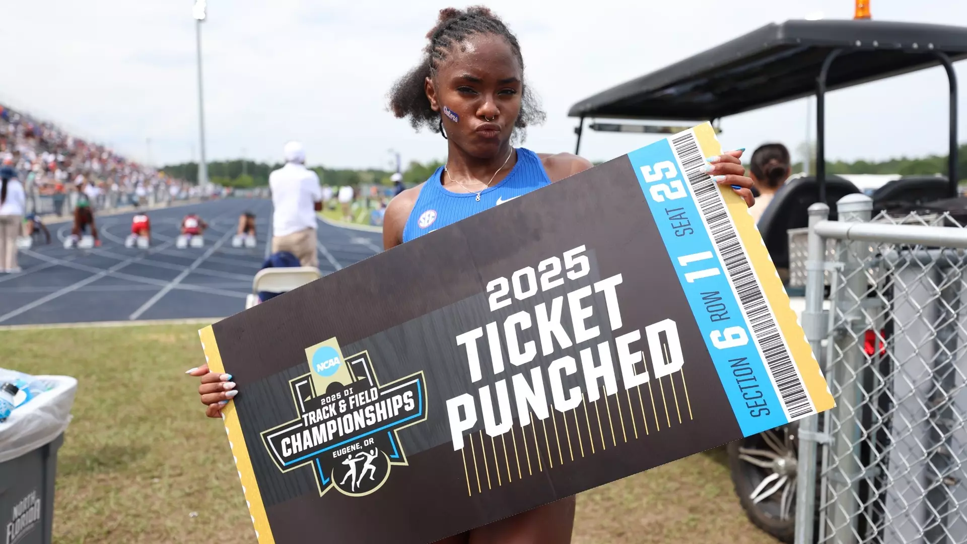 Charlton Shatters Sprint Record on Day Two of NCAA East Preliminaries