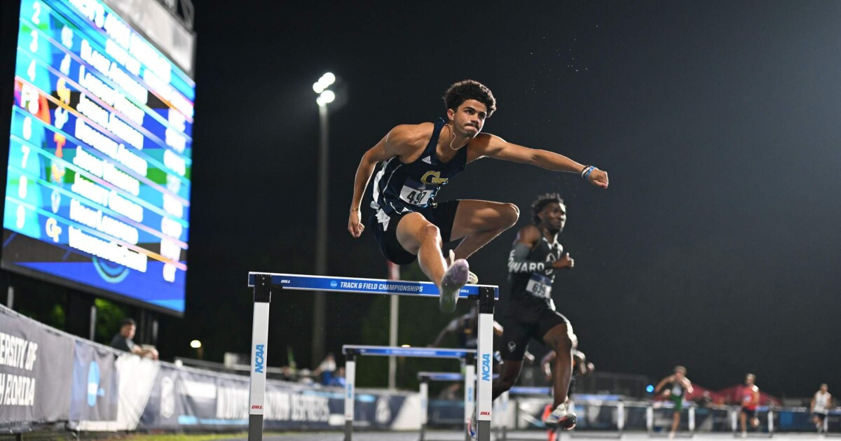 DeCuir in Action in Day One of NCAA East Prelims – Men's Track & Field — Georgia Tech Yellow Jackets
