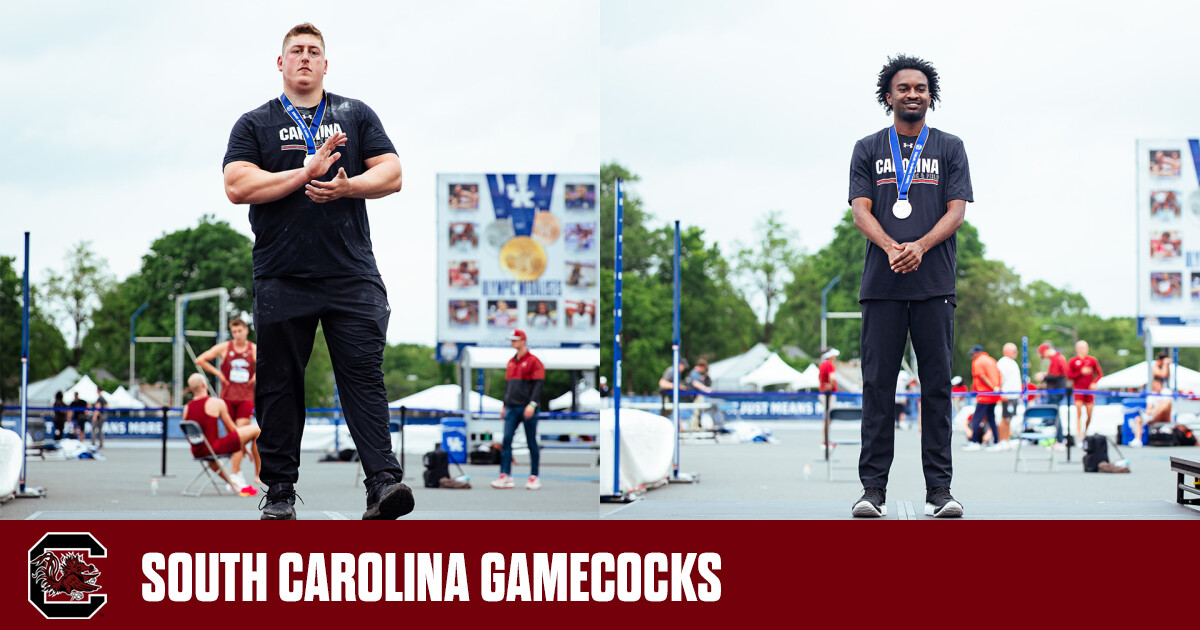 Gamecock Men Earn Pair of Silver Medals – University of South Carolina Athletics