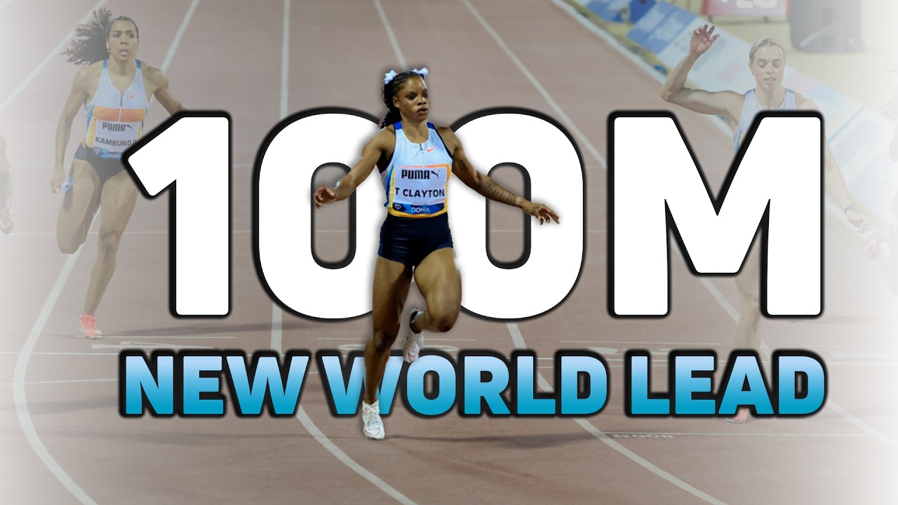 Jamaican DOMINANCE in the 2025 Wanda Diamond League Doha Women's 100m