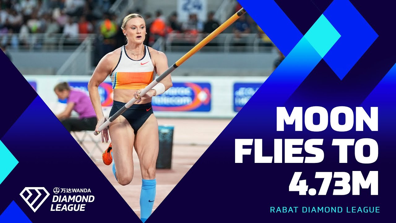 Moon soars to 4.73m pole vault win in Rabat | Wanda Diamond League