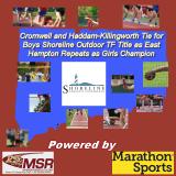 MySportsResults.com - News - Cromwell and Haddam-Killingworth Tie for Boys Shoreline Outdoor TF Title as East Hampton Repeats as Girls Champion