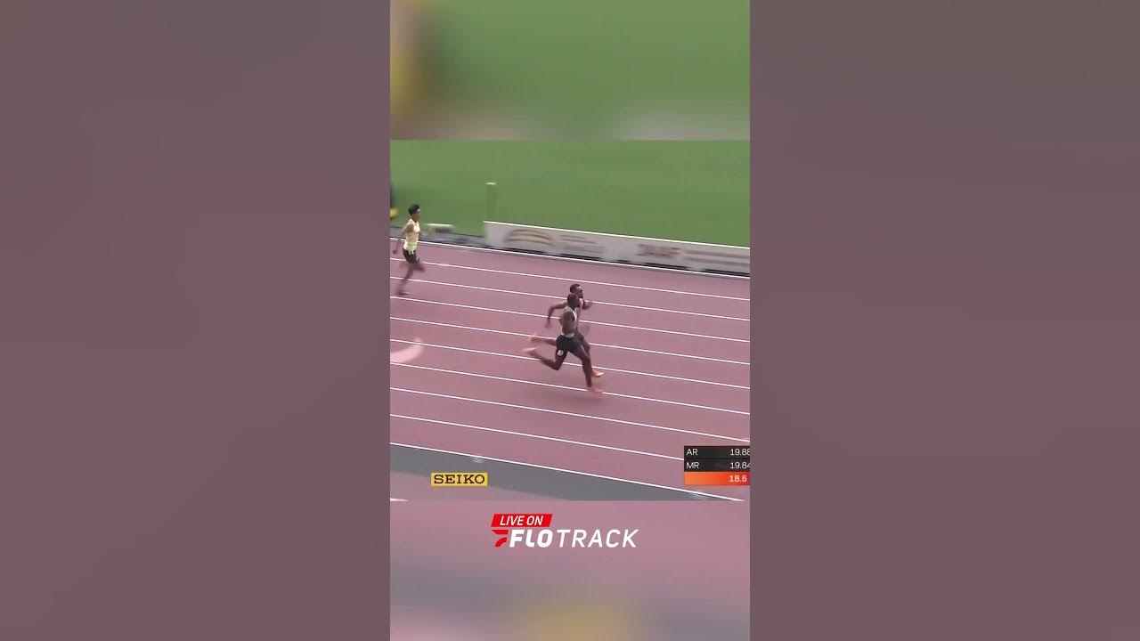 Robert Gregory Takes Down Andre De Grasse and runs a 20.24 (-2.0) 200m at the #ContinentalTour Tokyo