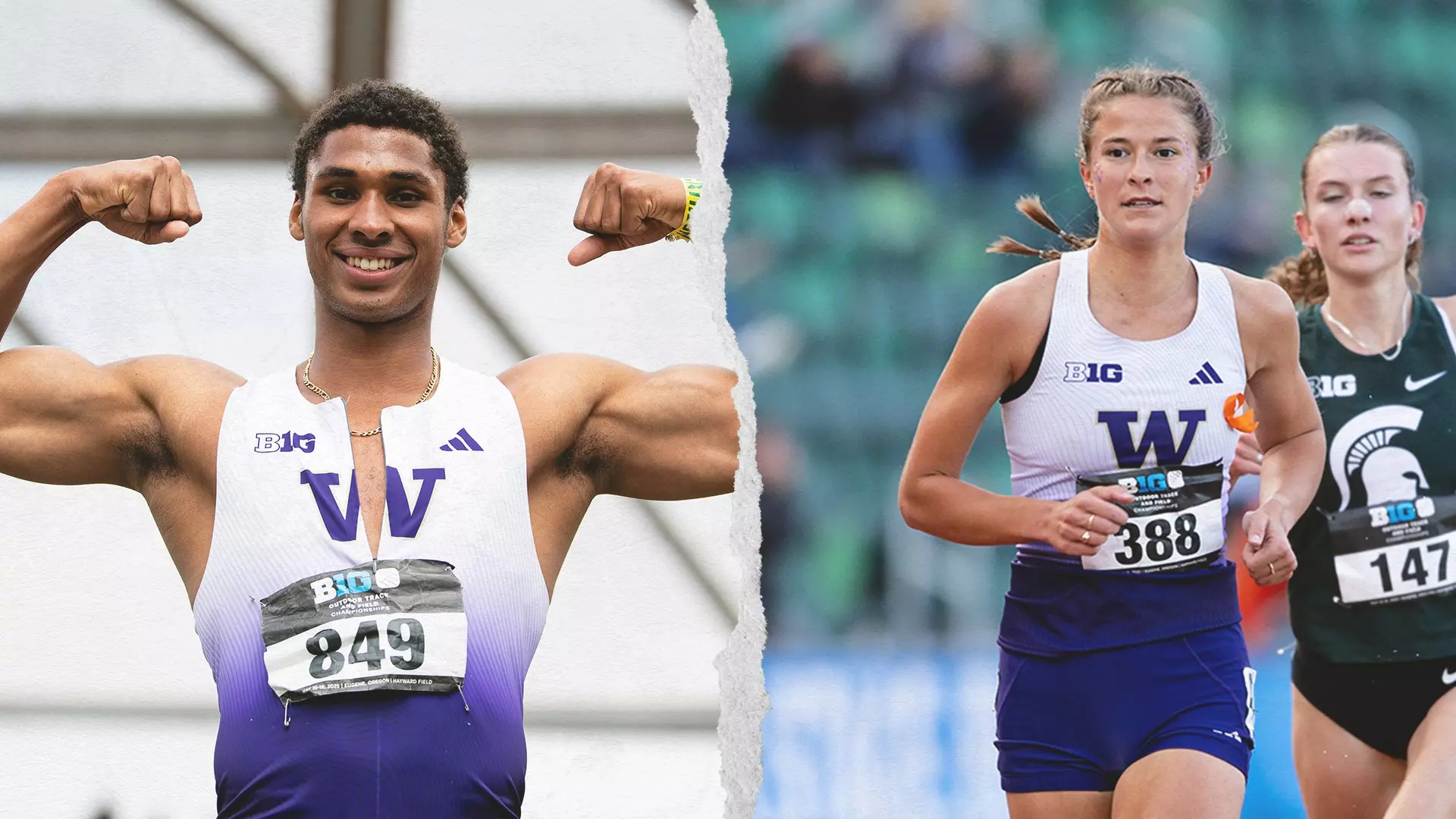 Schlueter, Liebich Take Silver On Big Tens Day Two