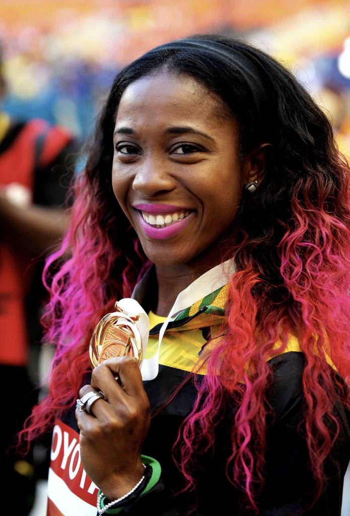 Shelly-Ann still competing at 38