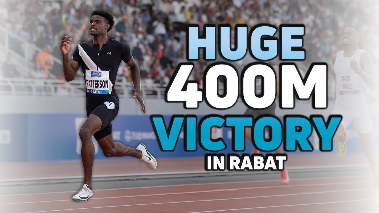 UPS Worker Jacory Patterson Takes 400m Dash Victory In Rabat Diamond League