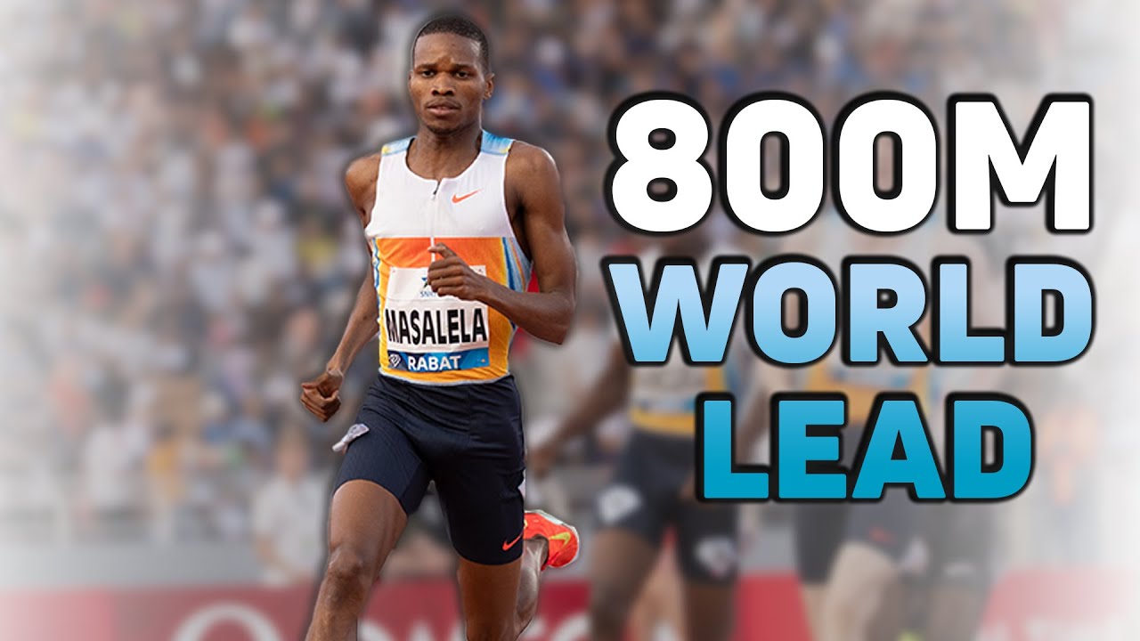 Wold Lead and Meet Record in 800m at 2025 Wanda Rabat Diamond League
