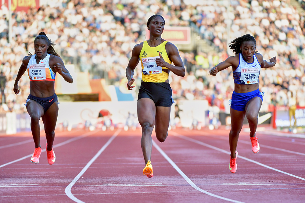 Bislett Games Women — Quick Alfred 100 Opener