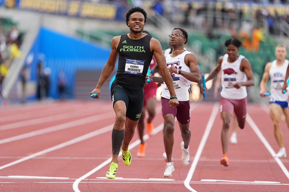 NCAA Men’s 4 x 400 — South Florida Takes A Tight One