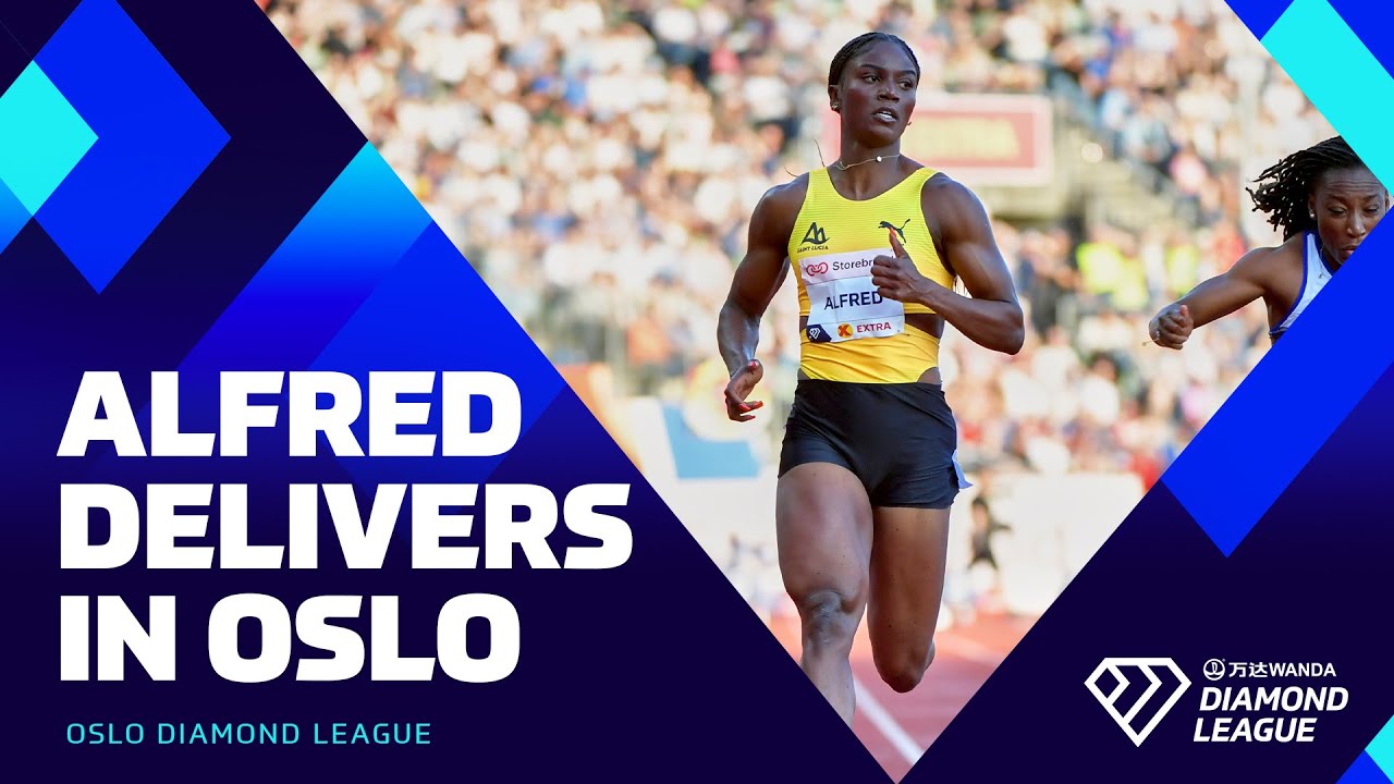 Alfred takes strong 100m win in 10.89 | Wanda Diamond League