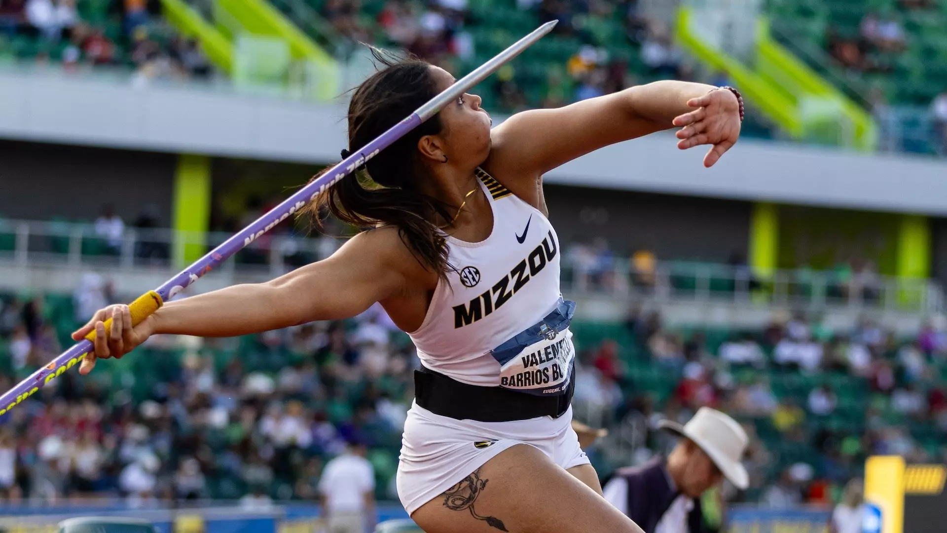 Barrios Wins Women’s Javelin National Title