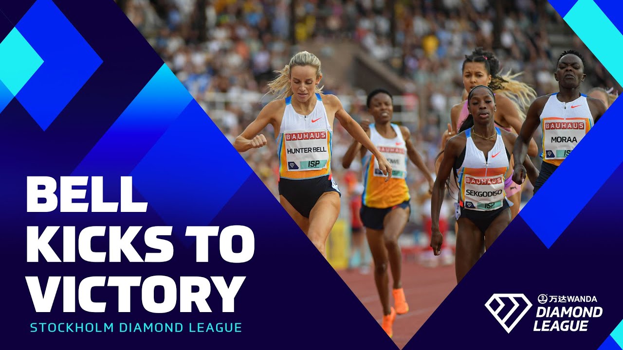 Bell steals 800m win from Mary Moraa with late sprint in 1:57.66 | Wanda Diamond League