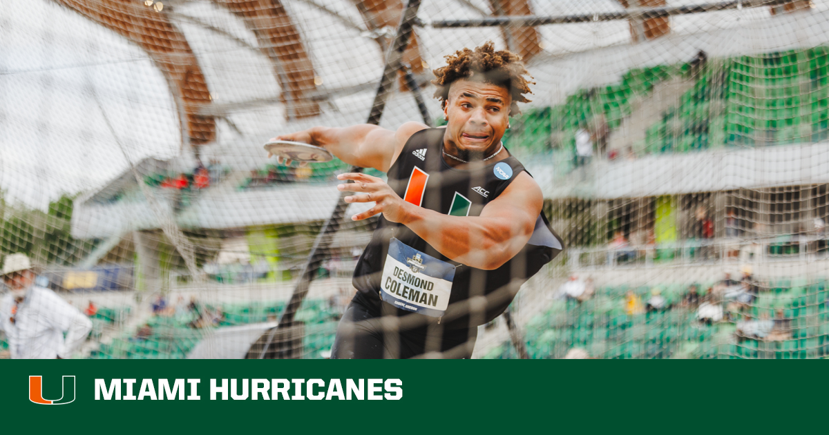 Coleman, Sauder Garner Second Team All-America Honors at NCAA Championships – University of Miami Athletics