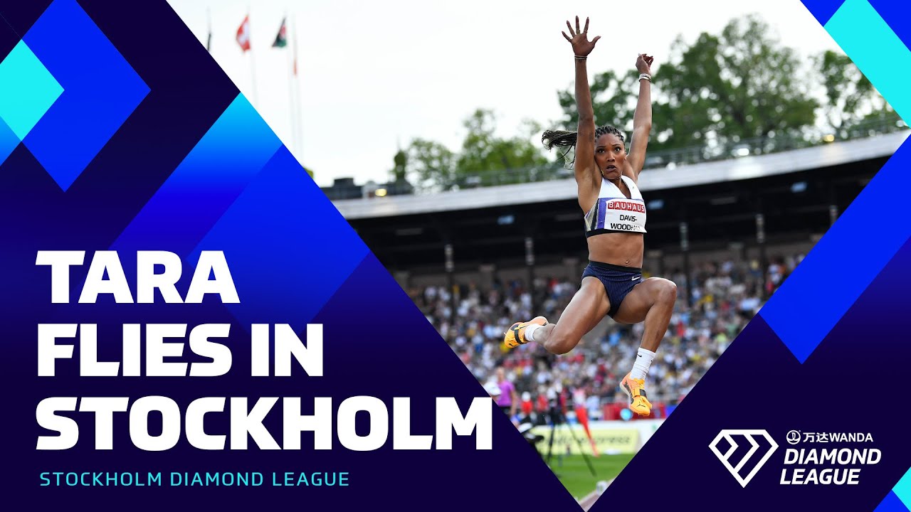 Davis-Woodhall flies to equal 7.05m meeting record in Stockholm | Wanda Diamond League