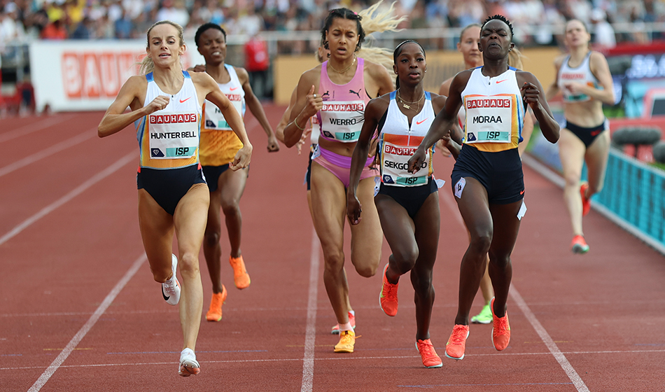 Georgia Hunter Bell: "I'm thinking of focusing on the 800m this season"