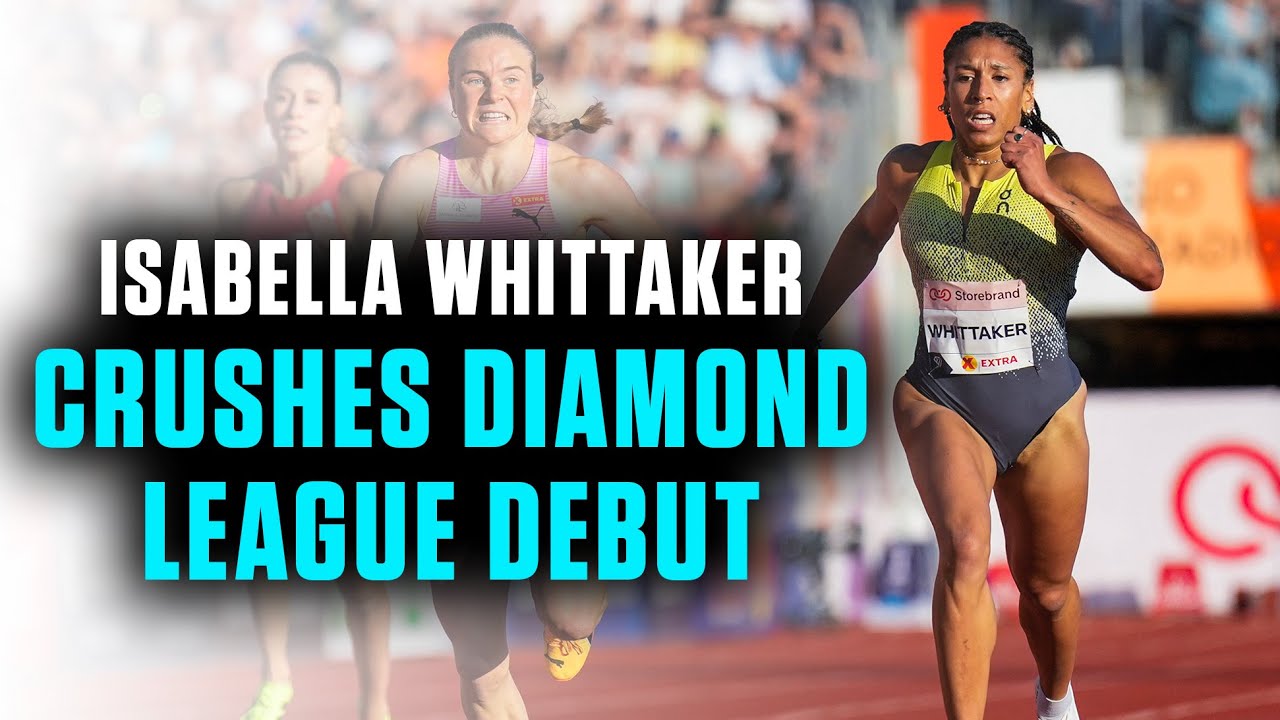Isabella Whittaker Wins Diamond League Debut at Oslo DL 2025 | Full Race