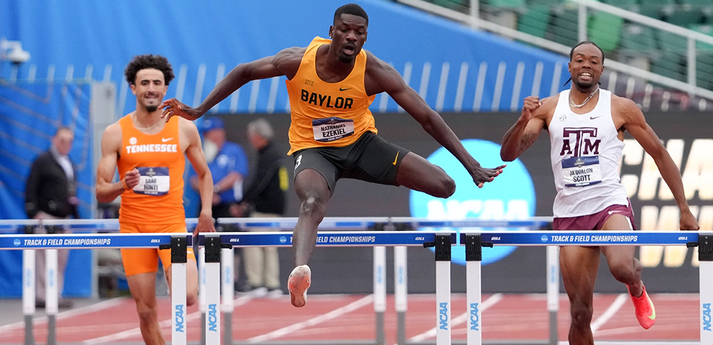 NCAA Men’s 400 Hurdles — Ezekiel Goes Out On A High Note