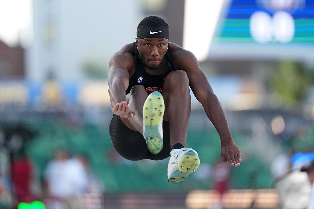 NCAA Men’s Long Jump — Clemons Finishes It On First