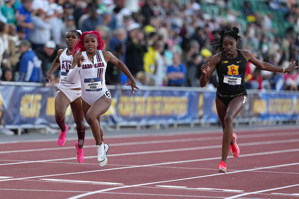 NCAA Women’s 200 — Soph Ford Shines In Her Specialty