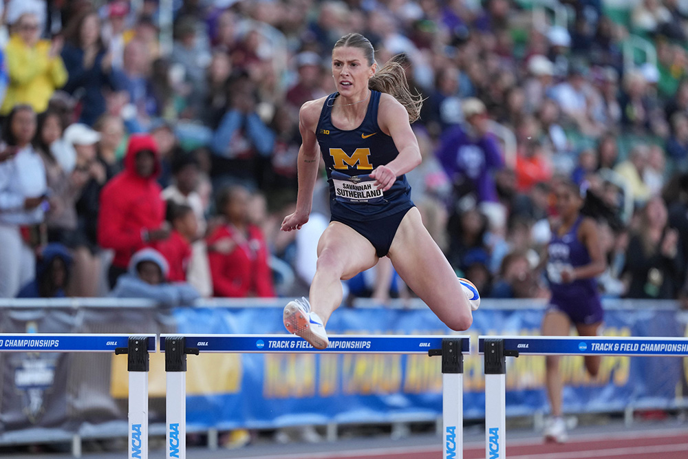 NCAA Women’s 400H — Sutherland Crushes McLaughlin Record