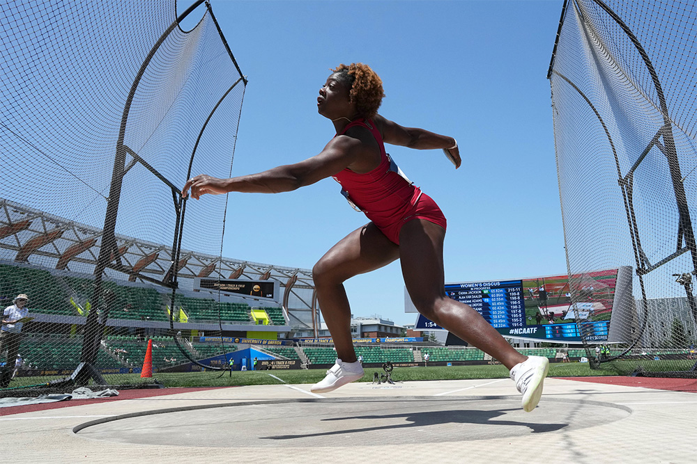NCAA Women’s Discus — Jackson MR A Bolt From The Blue