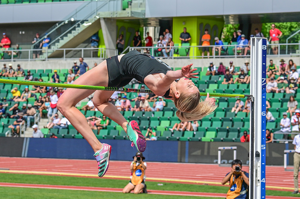 NCAA Women’s High Jump — Not Fit To Be Tied