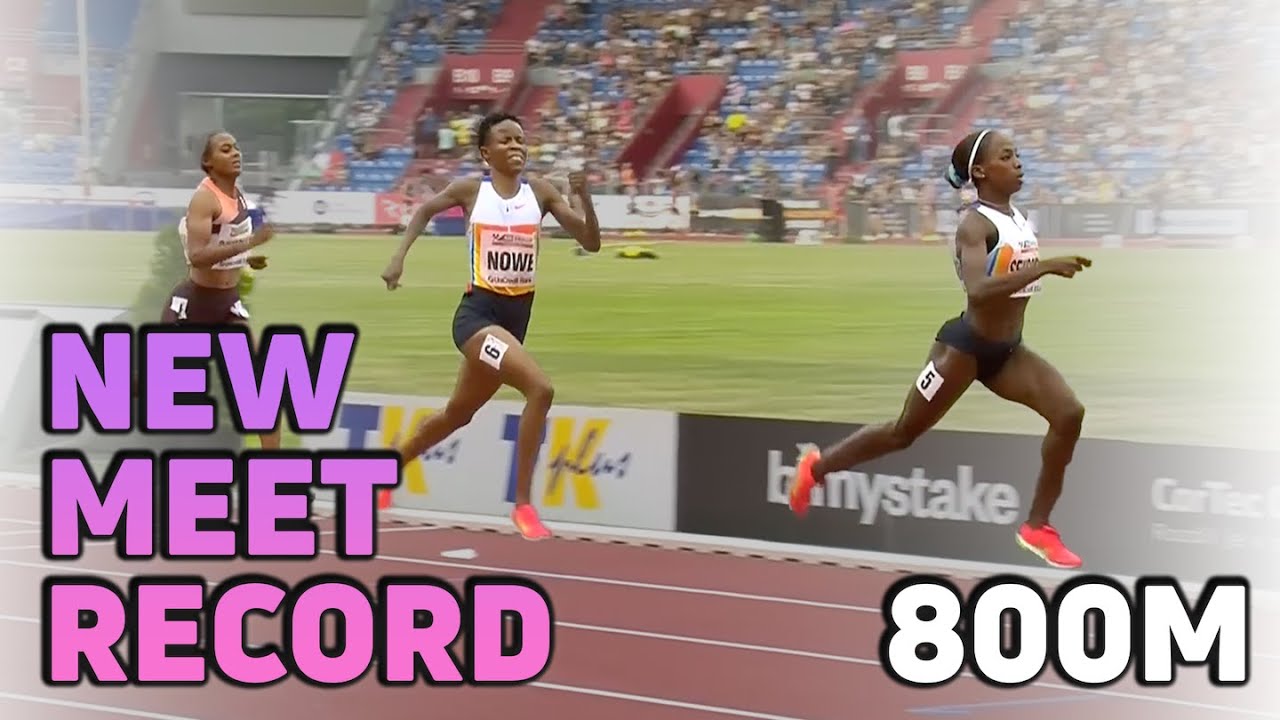 NEW MEET RECORD In Women's 800m At 2025 Continental Tour Ostrava