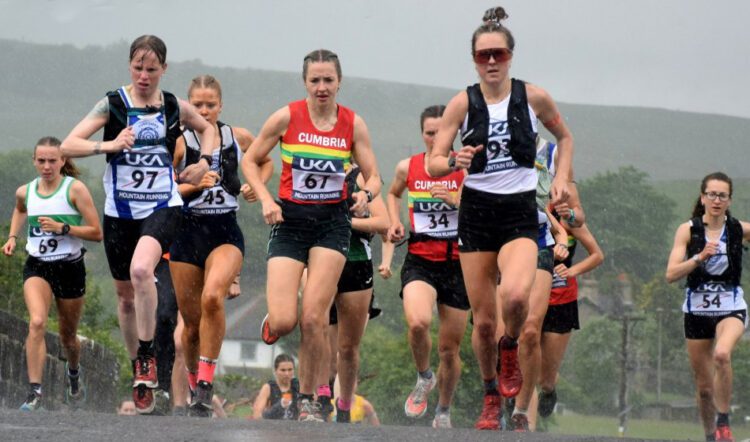 Nancy Scott and Ross Gollan win UK Inter-Counties mountain titles
