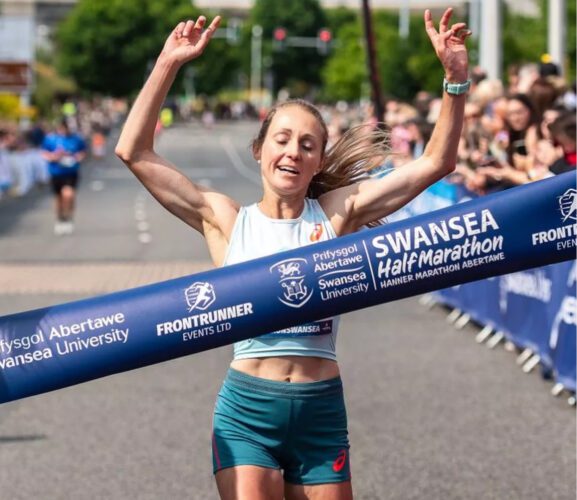 Natasha Wilson and Omar Ahmed win Swansea Half titles