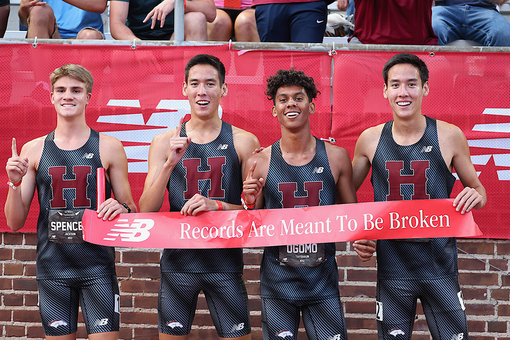 New Balance Nationals Boys — Herriman Blasts 4x8 HSR