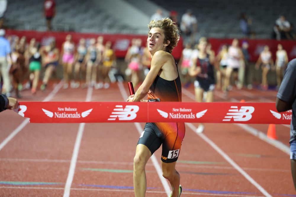 News - Tostenson Anchors Oregon Distance Project In 4:01 To Get Past Herriman, American Fork In 4xMile At New Balance Nationals Outdoor