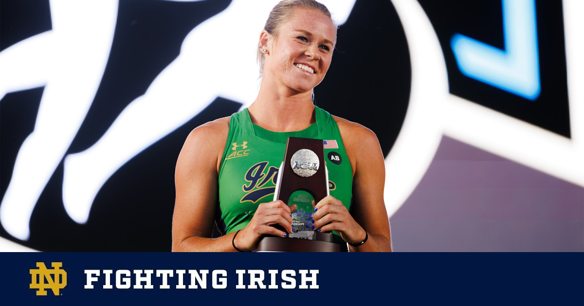 O’Brien Named Great Lakes Outdoor Field Athlete of the Year – Notre Dame Fighting Irish – Official Athletics Website