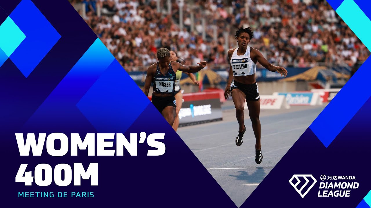 Pauilino holds off Naser in incredible 400m battle to the line | Wanda Diamond League
