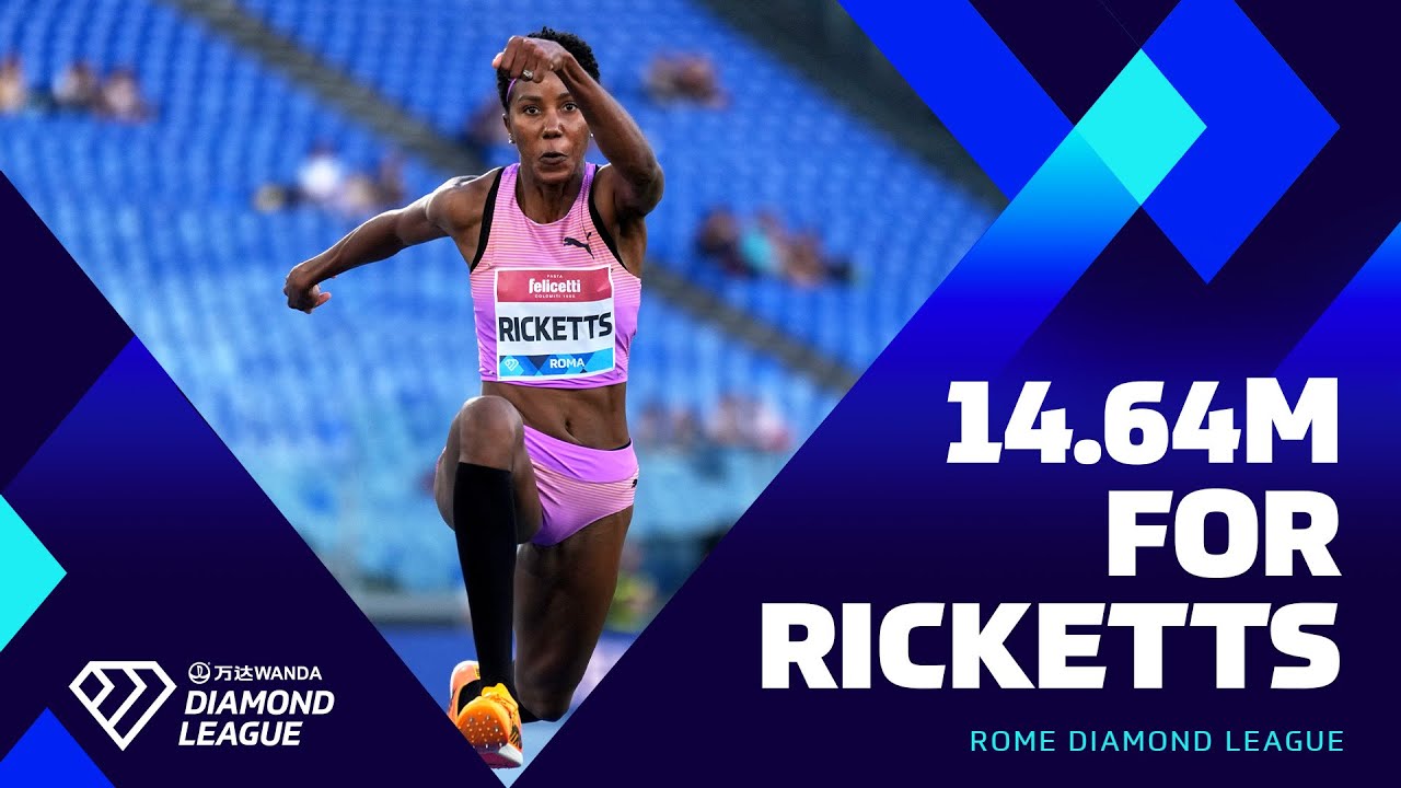 Ricketts soars to 14.64m triple jump victory in Rome | Wanda Diamond League