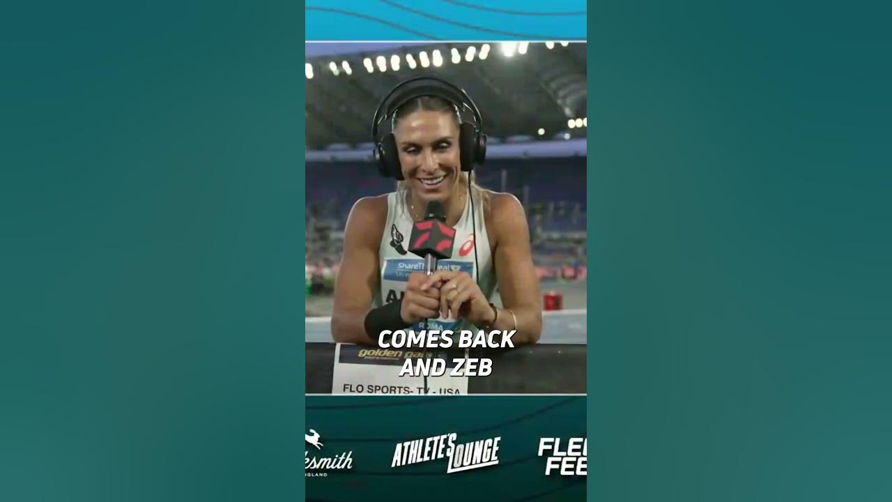 Valarie Allman’s first reaction after breaking the meet record at the Rome Diamond League! 🥏💥