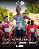 Vinco - News - George Mills Takes 7 Seconds off Men's 5000m Record