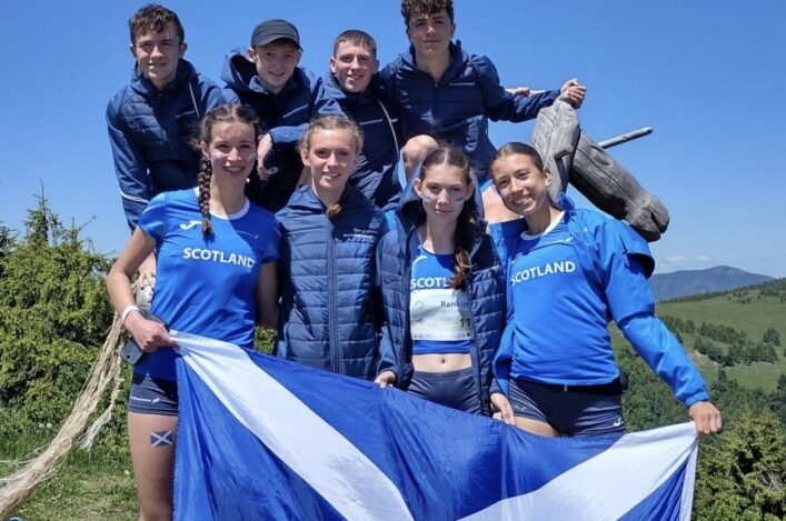 Young Scottish hill runners impress in the Slovakian sunshine