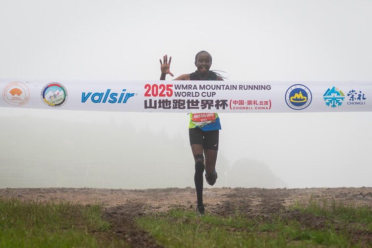 Chongli makes mountain running history with thrilling World Cup debut