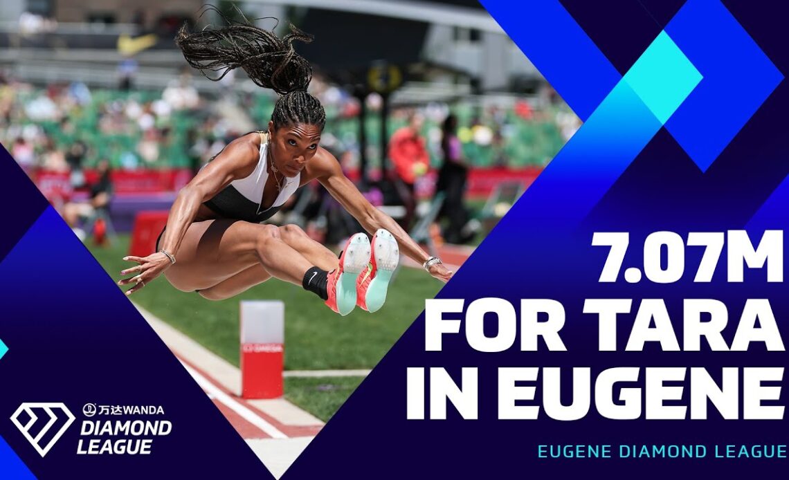 Davis-Woodhall flies to 7.07m world lead in Eugene | Wanda Diamond League