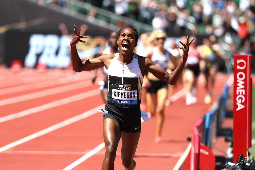 News - Faith Kipyegon Pushes Through Another Barrier, Runs World Record 1,500 Meters At Pre Classic