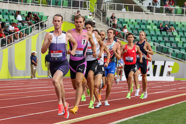 2025 Summer Mileage, August 4, 2025, Week 5, Day 1, Monday is an easy day, and we focus on Cole Hocker, winner of USATF 5,000 meters! Oh and he won the Paris Olympic gold at 1,500 meters!