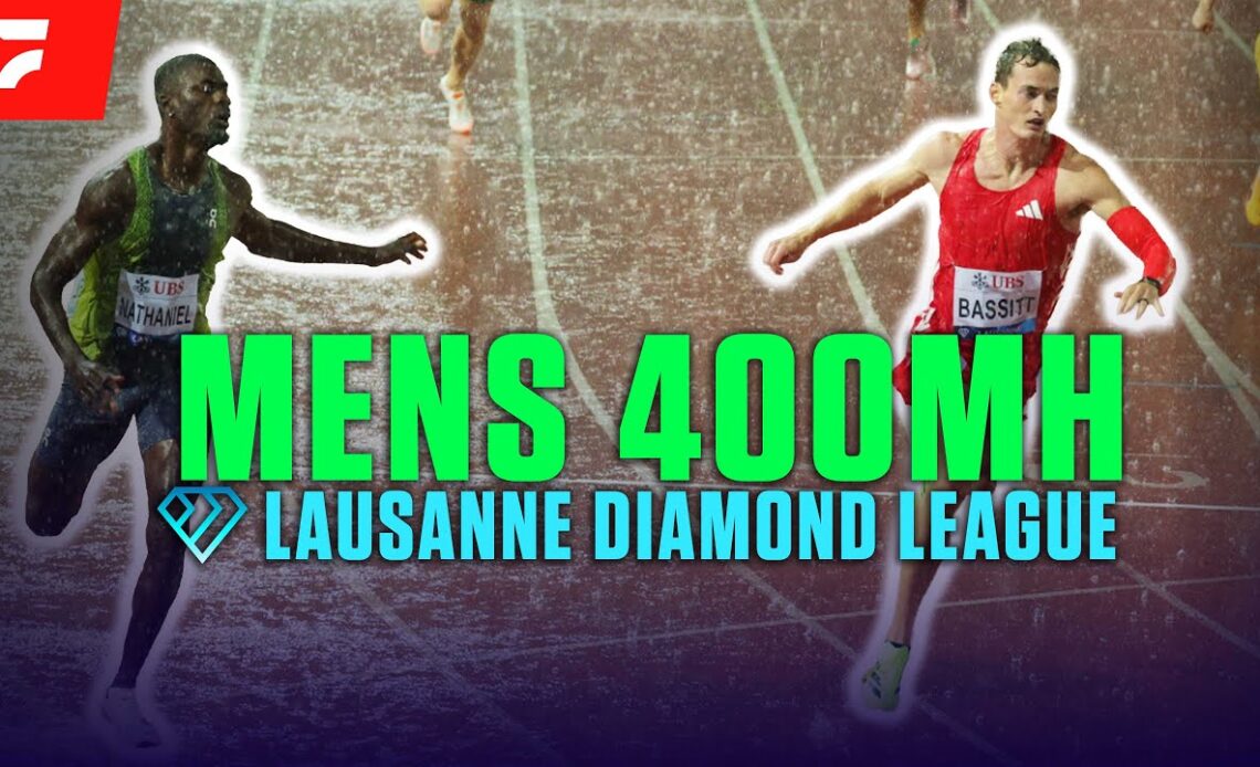 Battle To The Line in Mens 400mH! | 2025 Lausanne Diamond League