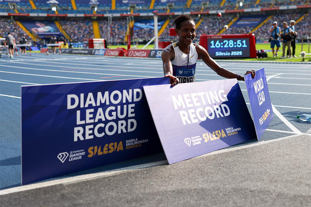 Chorzów DL Women — Kipyegon Toughs Out A Spectacular 3K