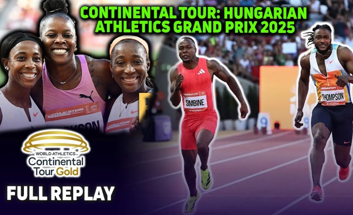 Continental Tour: Hungarian Athletics Grand Prix 2025| Full Replay