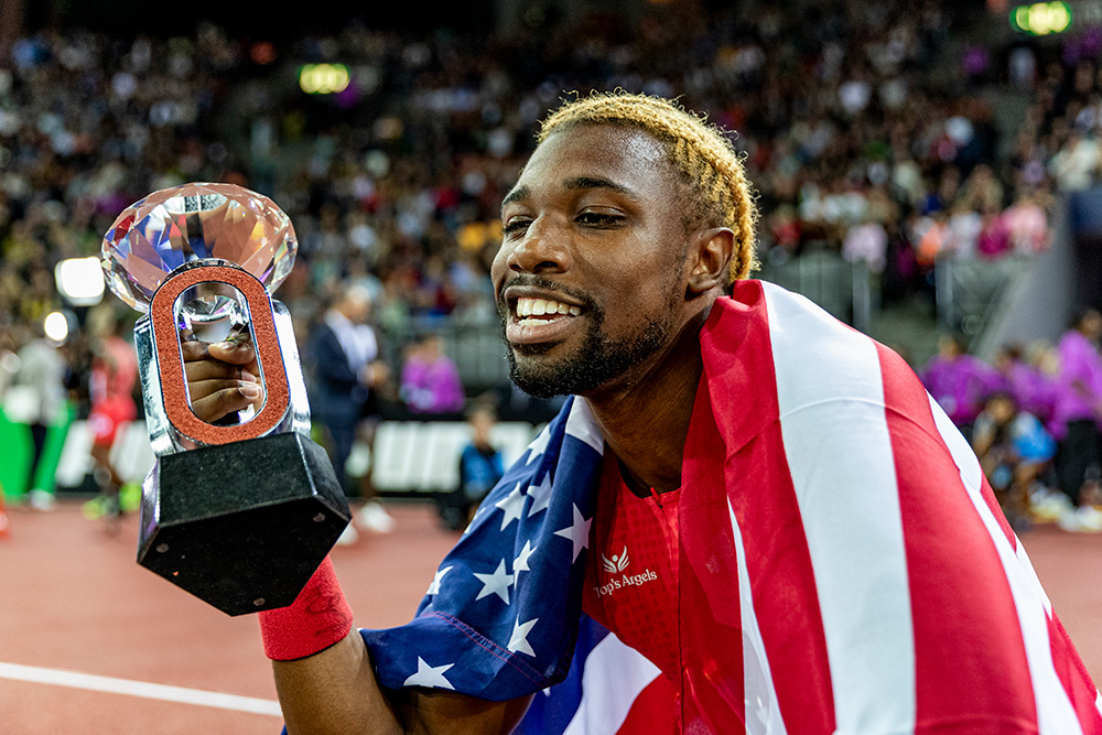 DL Final Day 2 Men — Patient Lyles Finish Downs Tebogo