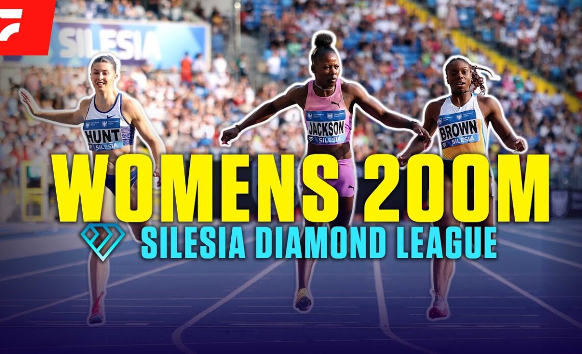 DOWN TO THE LINE IN WOMEN'S 200M | 2025 Silesia Diamond League