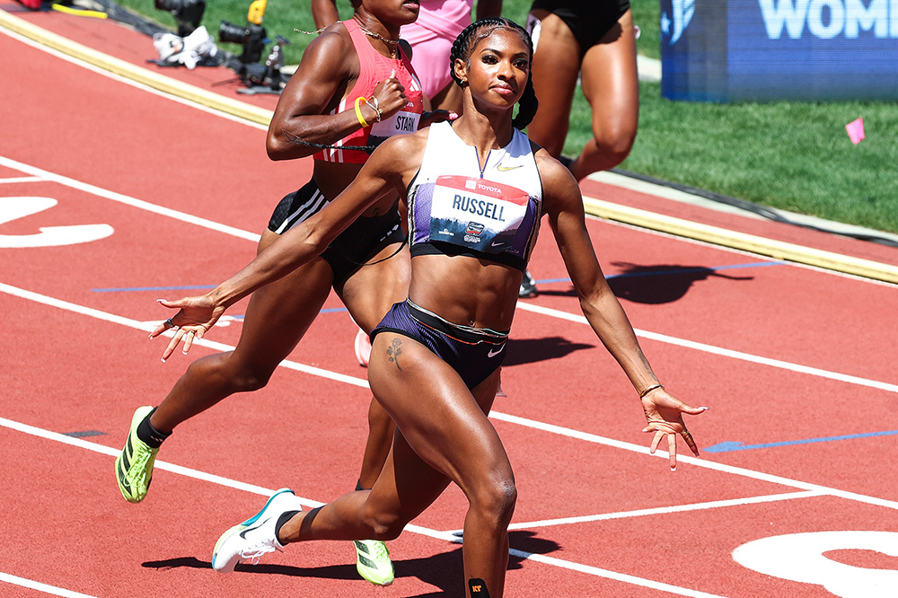 Despite Loss, Oly Champ Russell Looks To “Hold That Throne”
