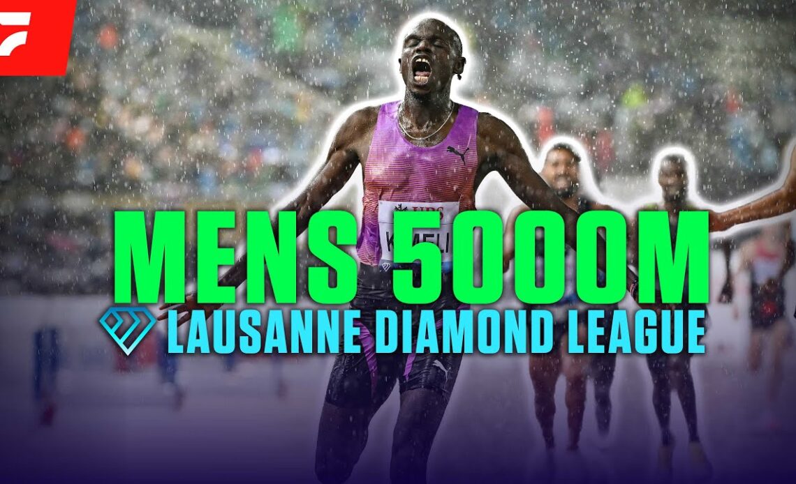 Grant Fisher Makes Big Move In WILD Final Lap of Lausanne Diamond League 2025 Men's 5K