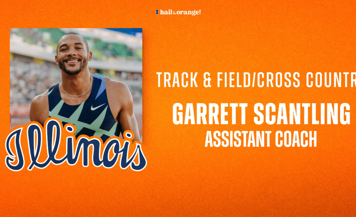 Illini Track and Field Appoints Olympian Garrett Scantling as Assistant Coach