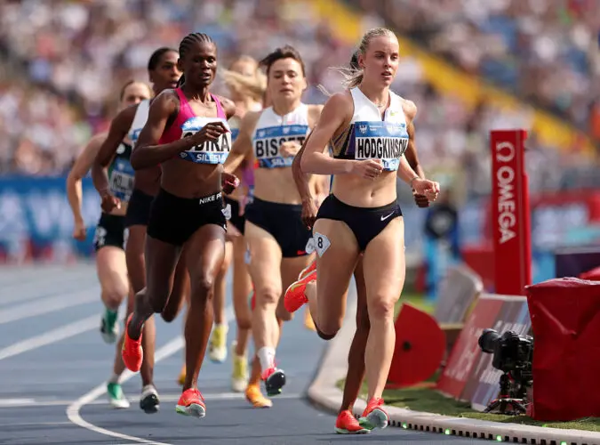 Keely Hodgkinson storms to sensational comeback win in Poland
